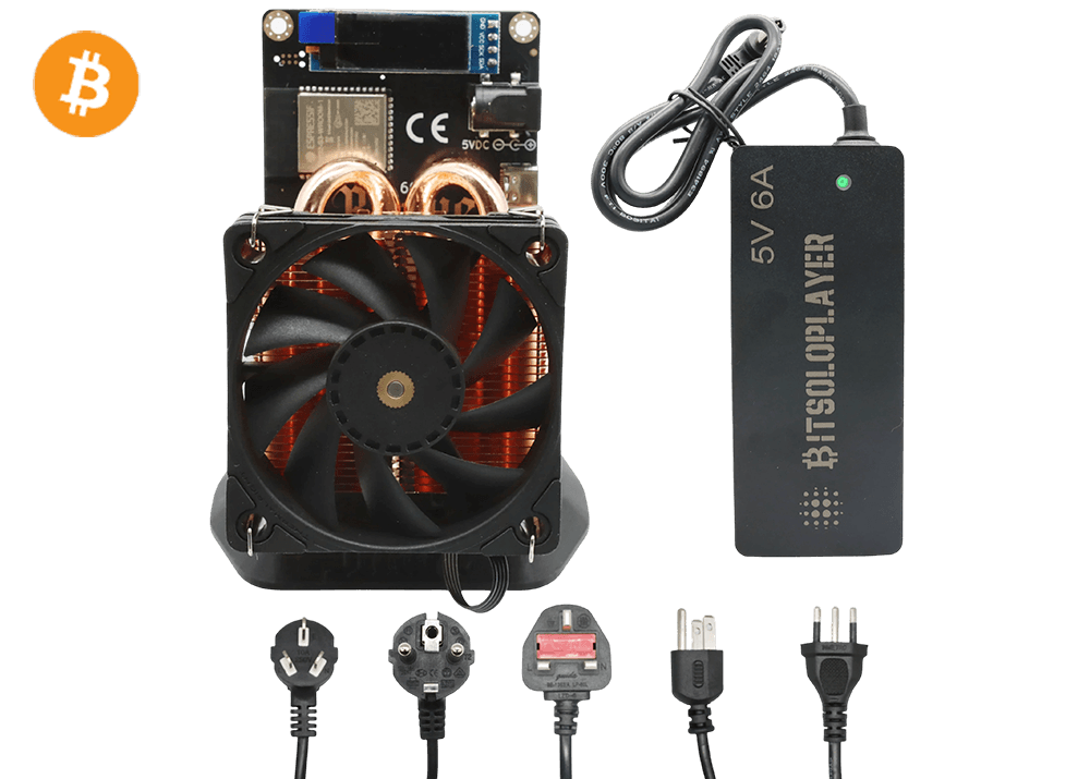 Bitaxe Gamma 601 Max 1.9Th 30W Bitcoin BTC Miner Solo Miner Lottery Miner Free Shipping