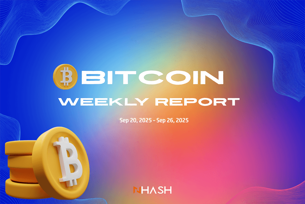 Bitcoin Mining Weekly Report from September 20 to September 26, 2025 ...