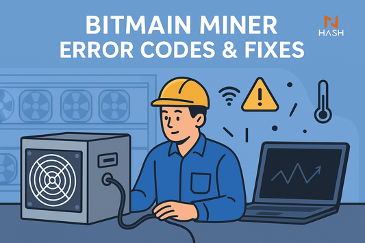 Bitmain Antminer Common Error Codes & Troubleshooting - Beginner’s Guide