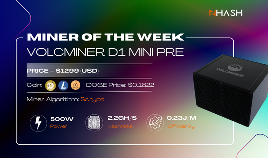 Mining at home is easy! Volcminer D1 Mini Pre Unboxing and Practical Guide