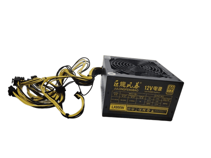 Power Supply Unit PSU 800W 100V-240V for Goldshell AL Box/KA Box/Mini Doge III/KD-Box/HS-Box/LB Box/SC-Box/CK-Box