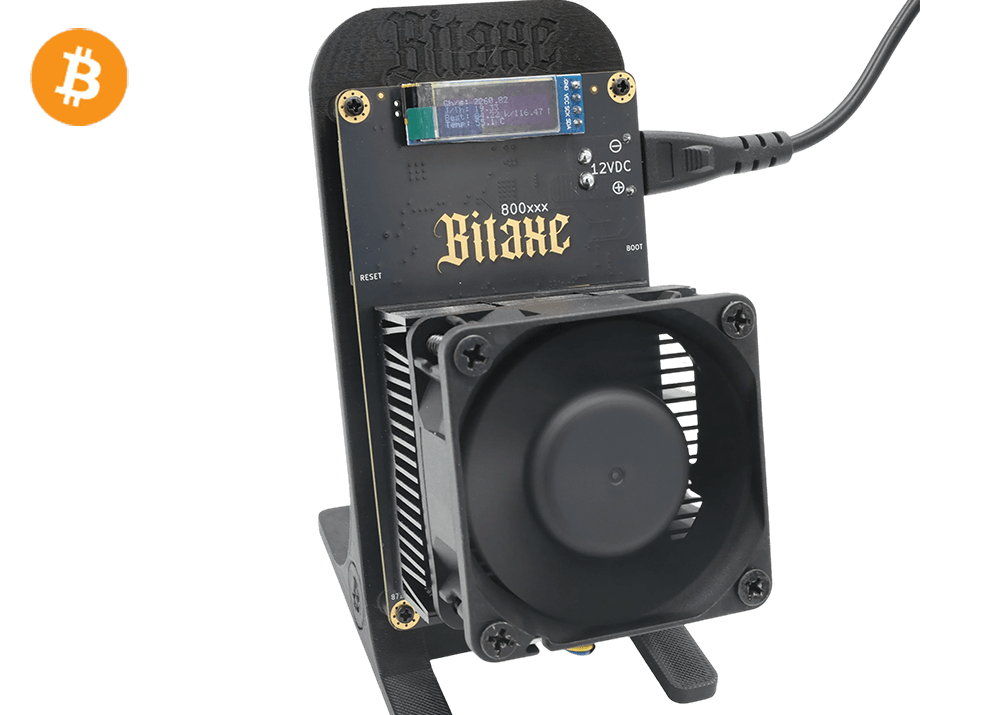 Bitaxe GT 800 2.4Th 35W Bitcoin BTC Solo Miner Lottery Miner Black