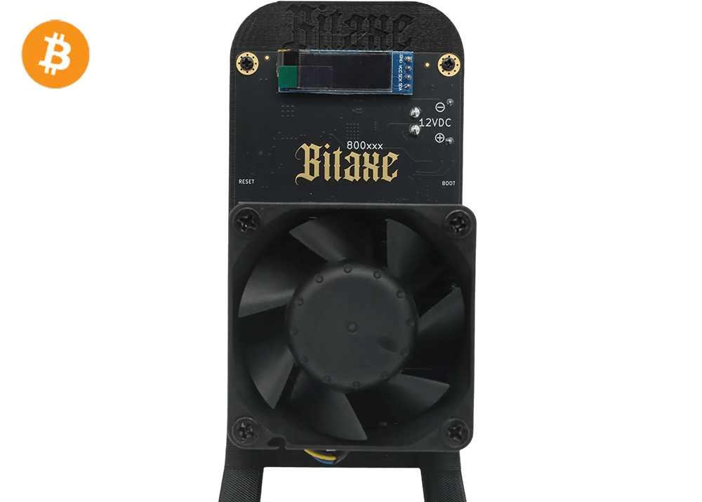 Bitaxe GT 800 2.4Th 35W Bitcoin BTC Solo Miner Lottery Miner Black