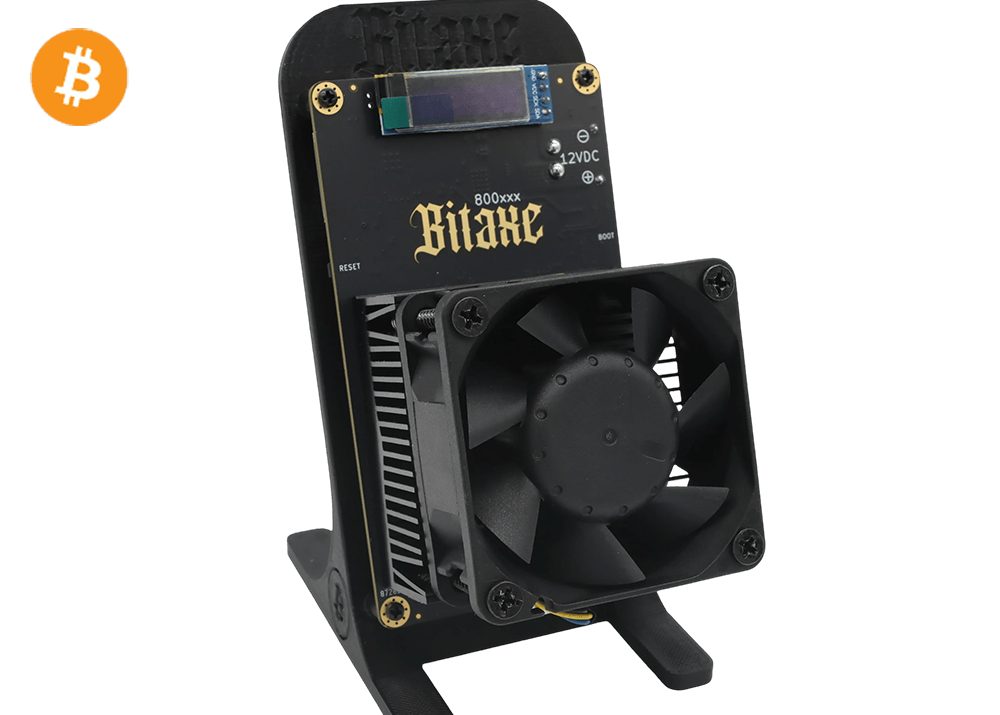 Bitaxe GT 800 2.4Th 35W Bitcoin BTC Solo Miner Lottery Miner Black