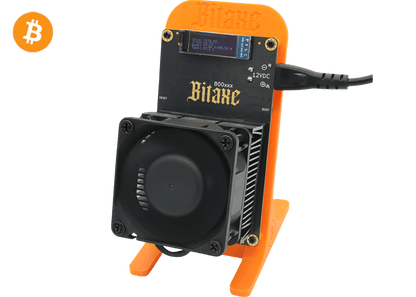 Bitaxe GT 800 2.4Th 35W Bitcoin BTC Solo Miner Lottery Miner Orange