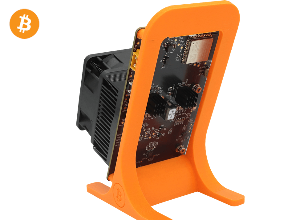 Bitaxe GT 800 2.4Th 35W Bitcoin BTC Solo Miner Lottery Miner Orange