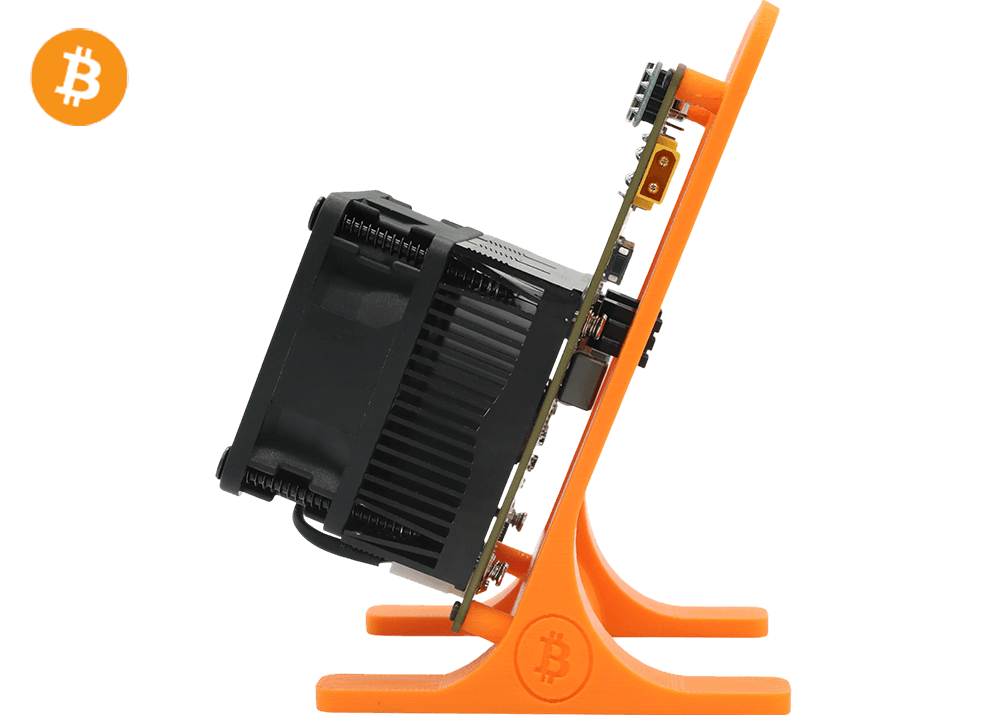 Bitaxe GT 800 2.4Th 35W Bitcoin BTC Solo Miner Lottery Miner Orange