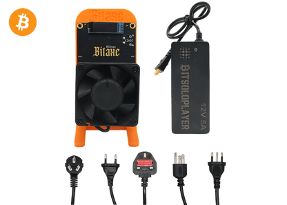 Bitaxe GT 800 2.4Th 35W Bitcoin BTC Solo Miner Lottery Miner Orange