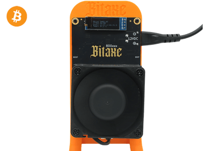 Bitaxe GT 800 2.4Th 35W Bitcoin BTC Solo Miner Lottery Miner Orange