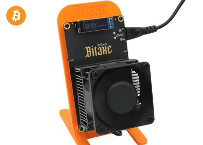 Bitaxe GT 800 2.4Th 35W Bitcoin BTC Solo Miner Lottery Miner Orange