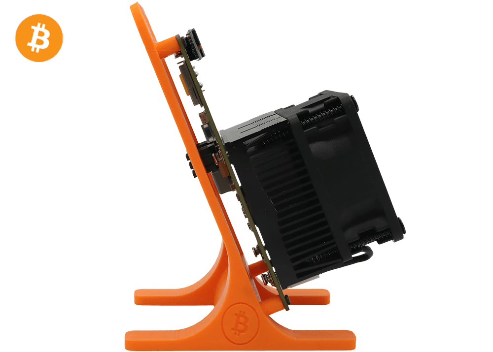 Bitaxe GT 800 2.4Th 35W Bitcoin BTC Solo Miner Lottery Miner Orange