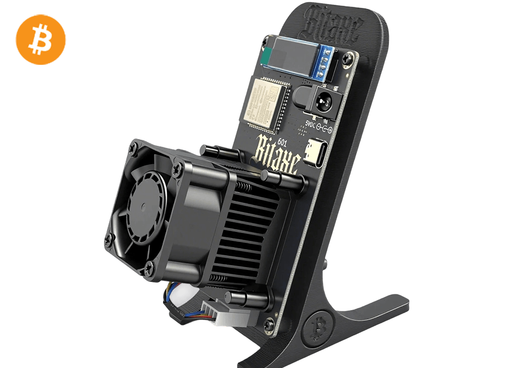 Bitaxe Gamma 601 1.2Th 18W Bitcoin BTC Miner Bitcoin Lottery Solo Miner BITSOLOPLAYER