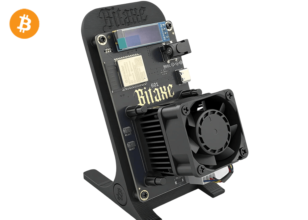 Bitaxe Gamma 601 1.2Th 18W Bitcoin BTC Miner Bitcoin Lottery Solo Miner BITSOLOPLAYER
