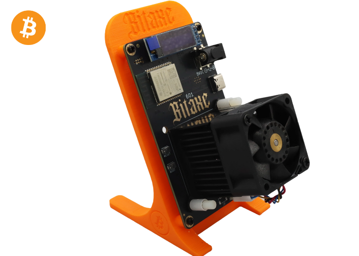 Bitaxe Gamma 601 1.2Th 18W Bitcoin-BTC Miner Bitcoin Lottery Solo Miner BITSOLOPLAYER