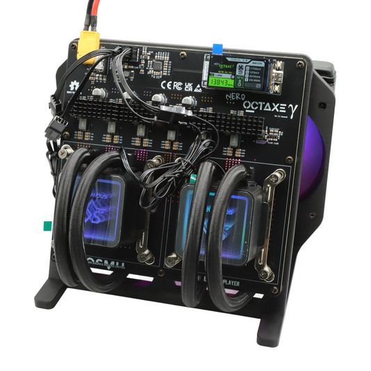 NerdMiner NerdOCTaxe Rev3.1 Hydro 13.8Th 230W Bitcoin BTC Miner Open-sourced Solo Miner Lottery Miner Free Shipping