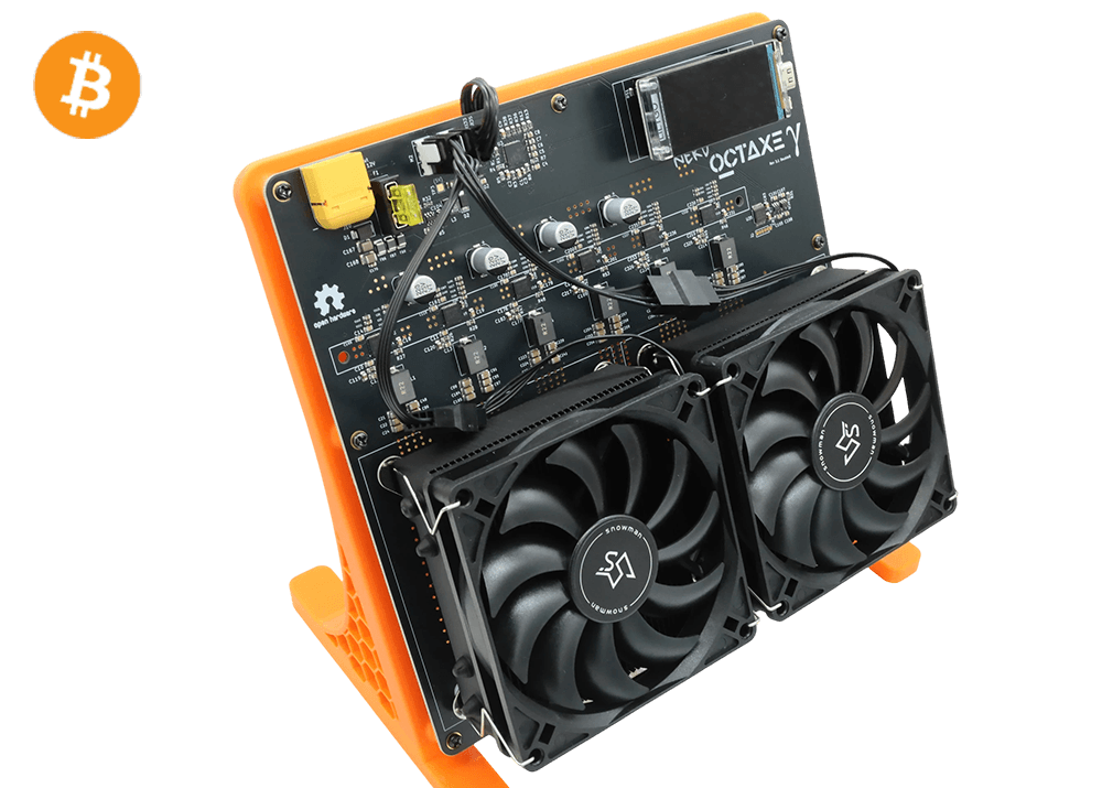 NerdMiner NerdOCTAxe 12Th 200W Bitcoin BTC Miner Open-sourced Solo Miner Lottery Miner Free Shipping