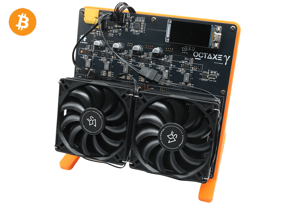 NerdMiner NerdOCTAxe 12Th 200W Bitcoin BTC Miner Open-sourced Solo Miner Lottery Miner Free Shipping