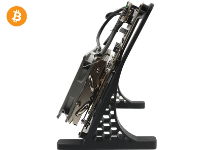 NerdOCTAxe 9.6Th 160W Bitcoin BTC Solo Miner Lottery Miner Black