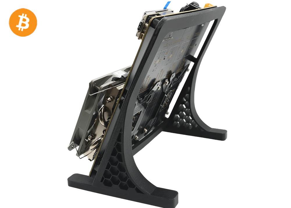 NerdOCTAxe 9.6Th 160W Bitcoin BTC Solo Miner Lottery Miner Black