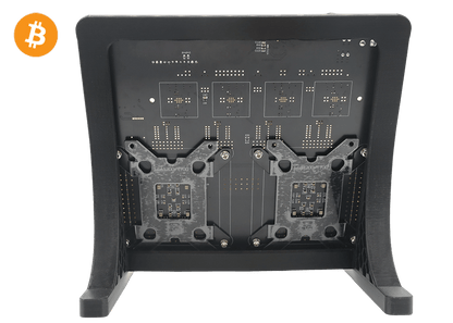 NerdOCTAxe 9.6Th 160W Bitcoin BTC Solo Miner Lottery Miner Black