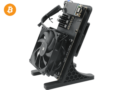 NerdQaxe++ Rev6.1 6Th 100W Bitcoin BTC Solo Miner Black