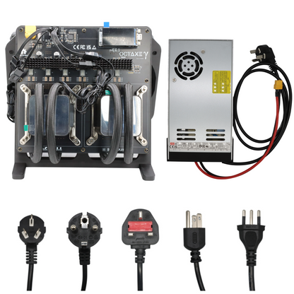 NerdMiner NerdOCTaxe Rev3.1 Hydro 13.8Th 230W Bitcoin BTC Miner Open-sourced Solo Miner Lottery Miner Free Shipping