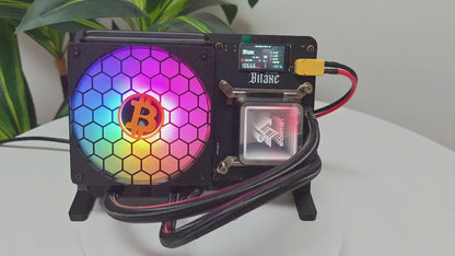 Bitaxe Gamma Hex 1300 8.4-10.5Th/s 150-200W 17.86-19.05J/T Bitcoin BTC Miner Open-sourced Solo Miner Lottery Miner Free Shipping